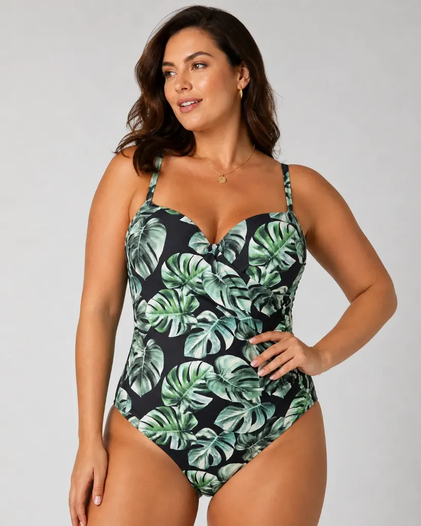 [Traje de baño estampado] Bañador Valentina