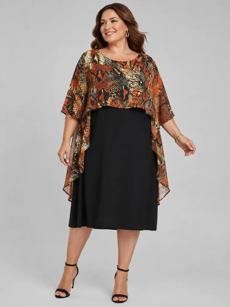 [PLUS ilegal solapa estampada] 88644