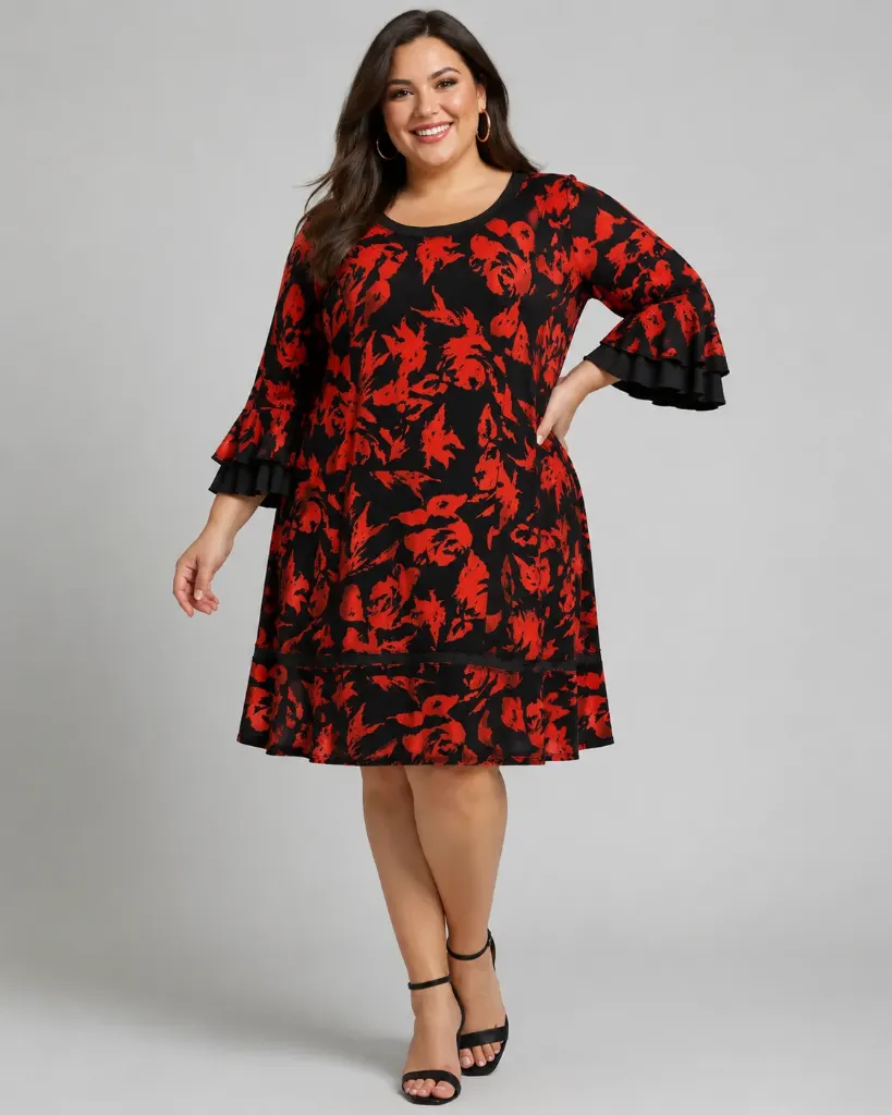[PLUS ilegal con estampado tela gamuza] R1D393V07RR7